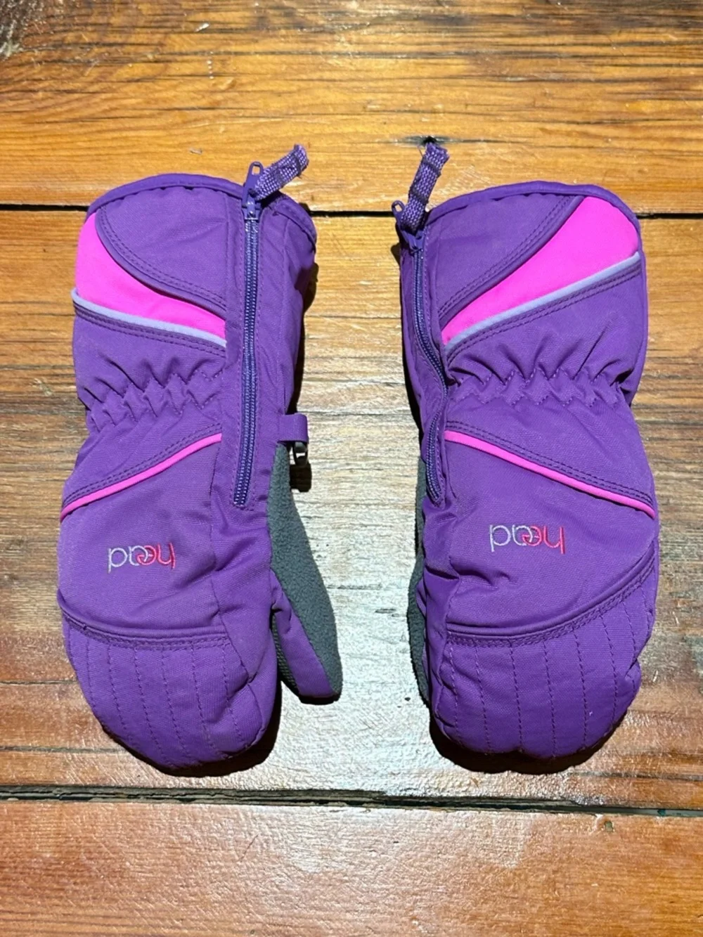 Head winter mittens
